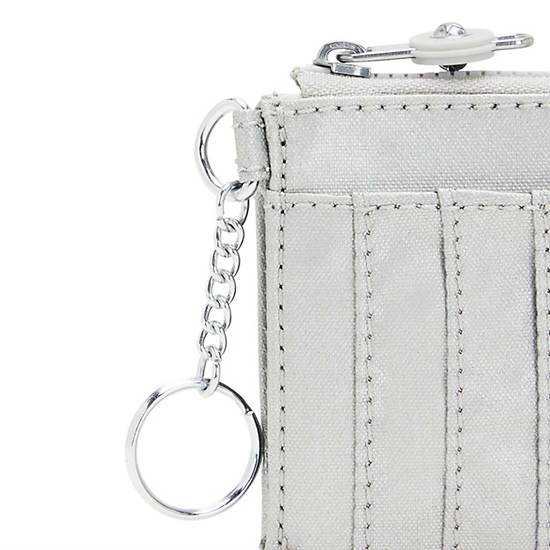 Portefeuilles Kipling Dafni Metallic Wallet Argent | FR 1041VR